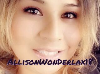 AllisonWonDerlax18