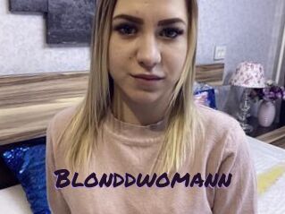 Blonddwomann