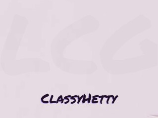 ClassyHetty