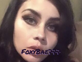 FoxyBae777