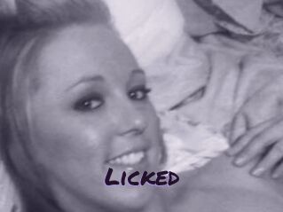 Licked