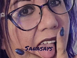 Sanasays